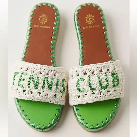 Tennis Club Slide Sandals - Picture 1 of 8
